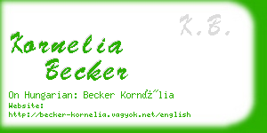 kornelia becker business card